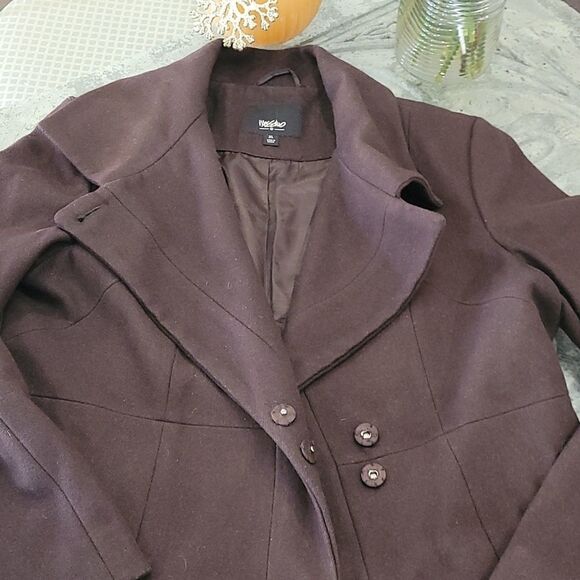 🎈sale* Mossimo Wool Blend Long Winter Coat Jacket - Picture 3 of 8